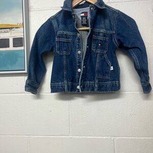Tommy Hilfiger Kids Denim Jacket - Dark Blue